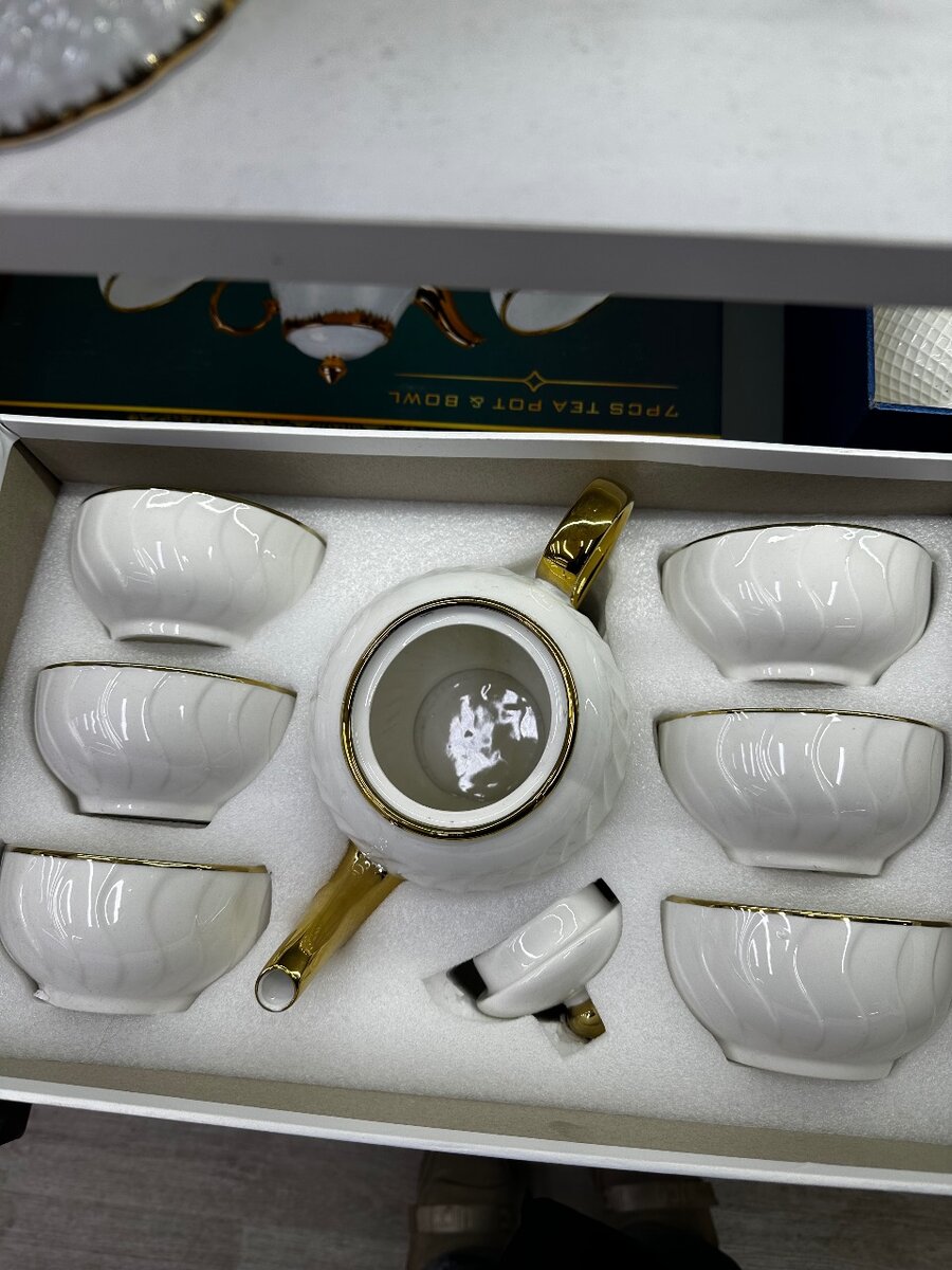 Подарочный набор 6 пиала 1 чайник