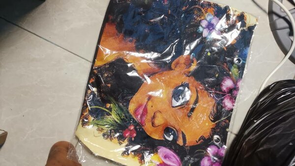 Sac cabas artistique