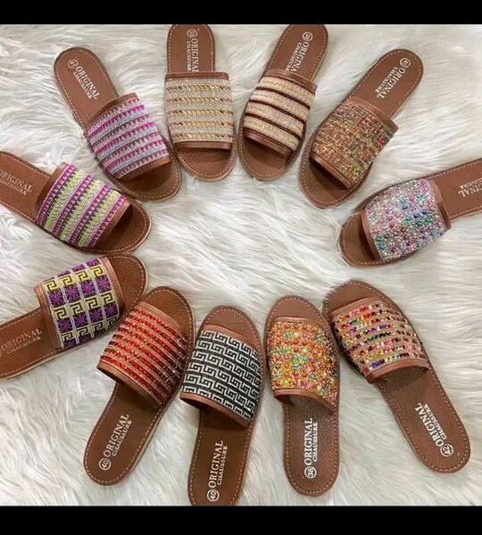 Sandales Femme Ornementées