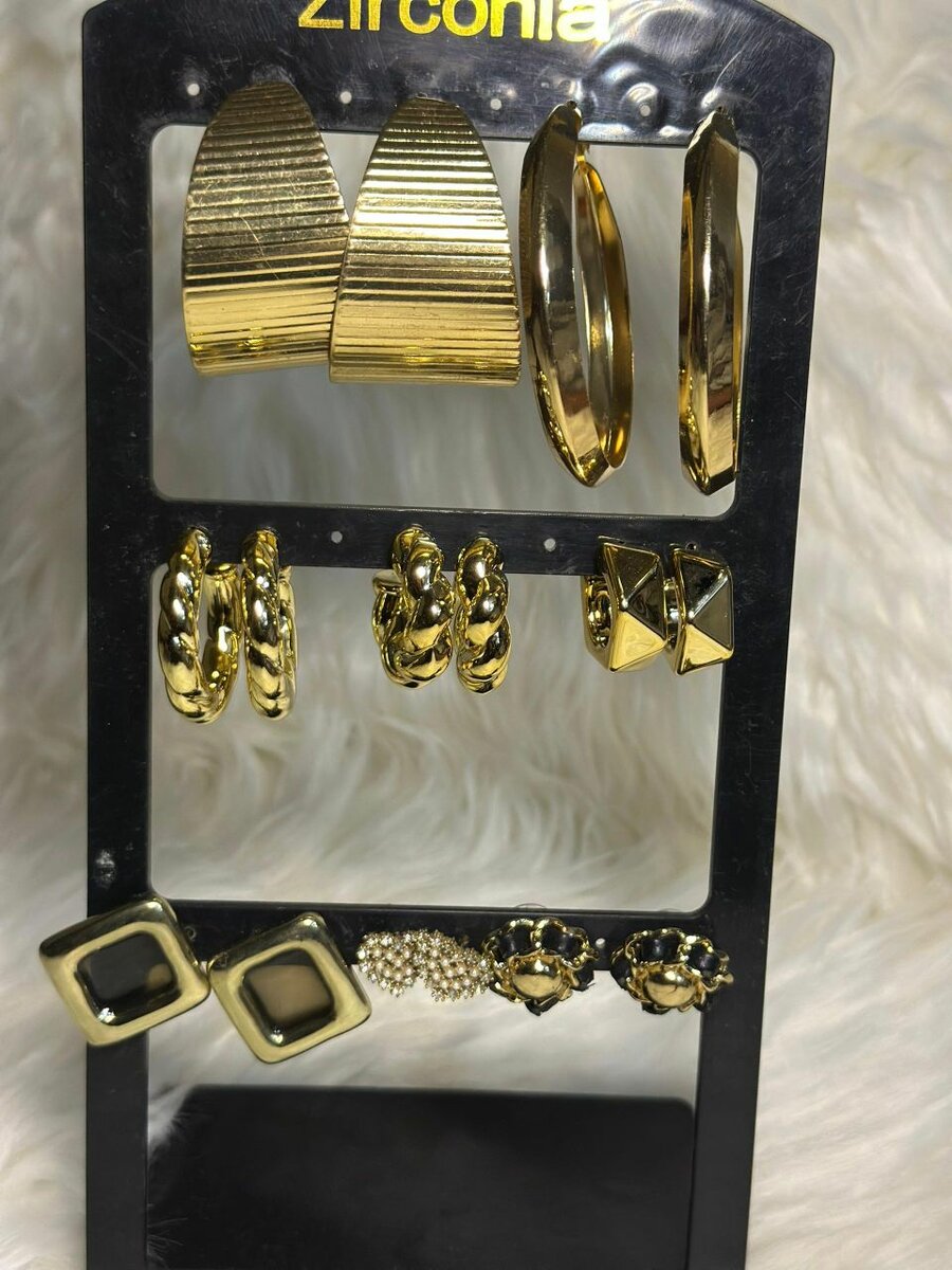 Boucles d'Oreilles Zirconia Mode