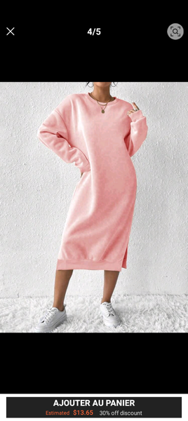 Robe Sweat Oversize Confortable