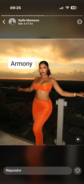 Ensemble de Bikini Orange