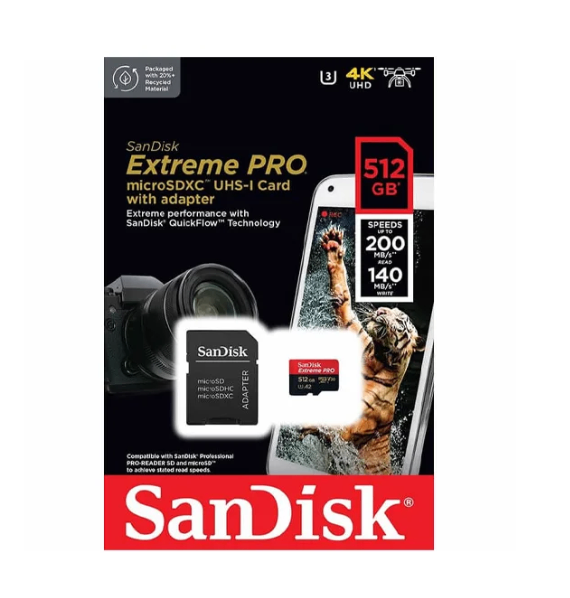 Carte microSDXC SanDisk 512GB