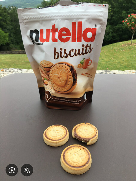 Biscuits Nutella Délicieux