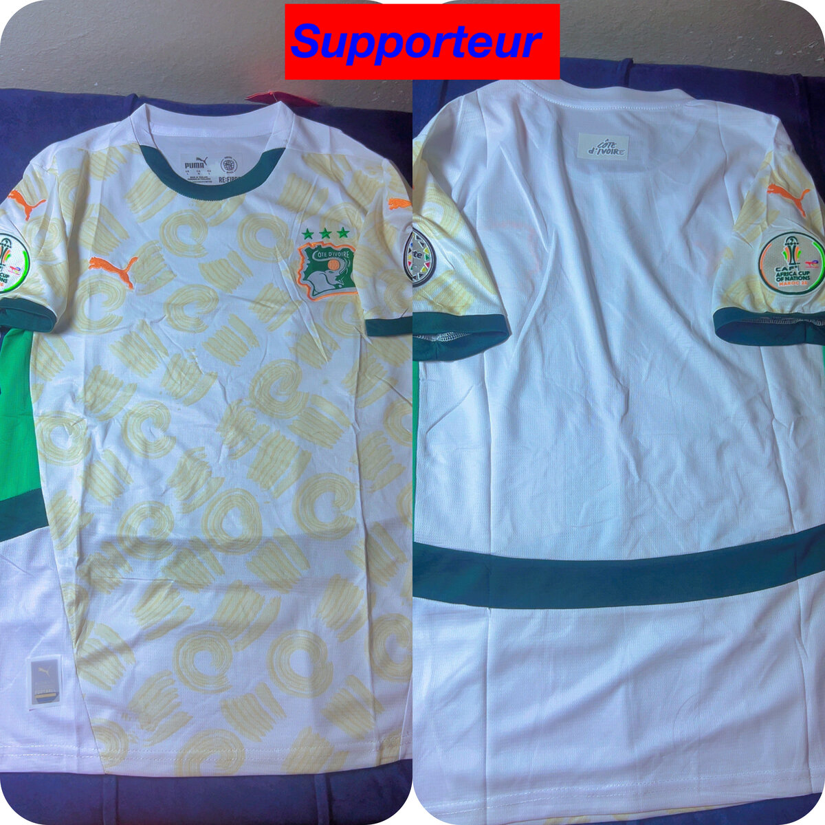 Maillot Équipe National Côte d'Ivoire