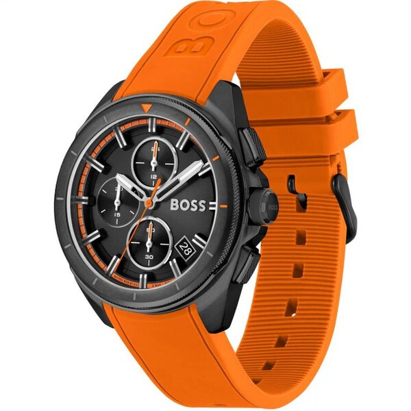 Hugo Boss Orange Rubber Strap Men's Watch - HB1513957