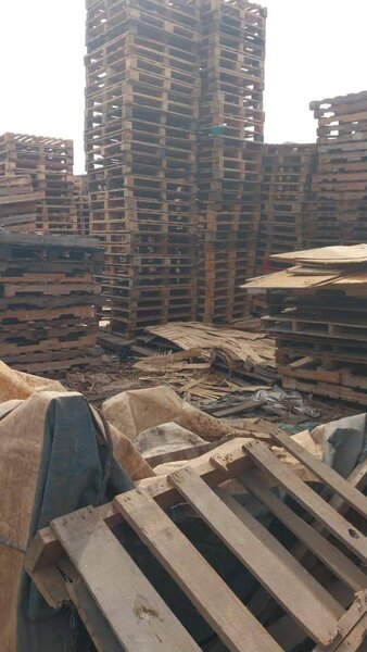Wooden pallets