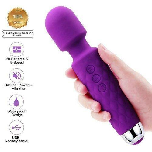 Vibromasseur Rechargeable 8 Vitesses