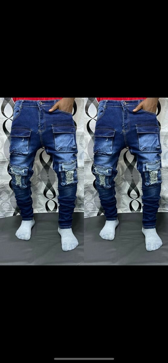 Jeans Cargo Multipoches