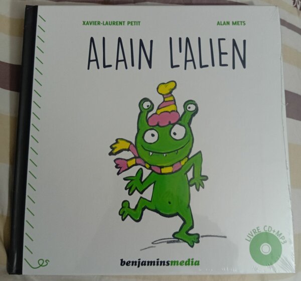 Alain l'Alien - Livre CD