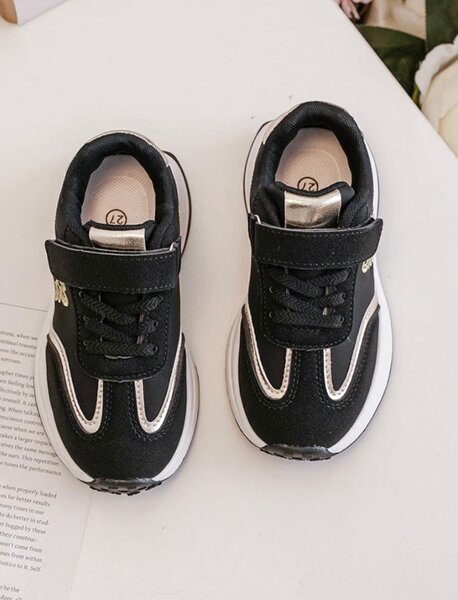 Baskets Enfant Mode Noire