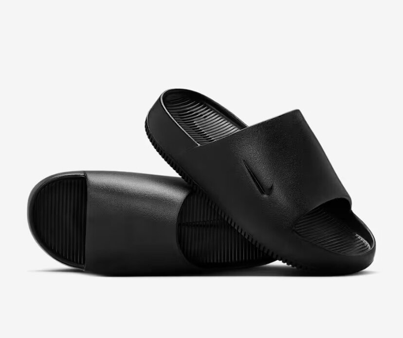 Men's Black Slide Sandals