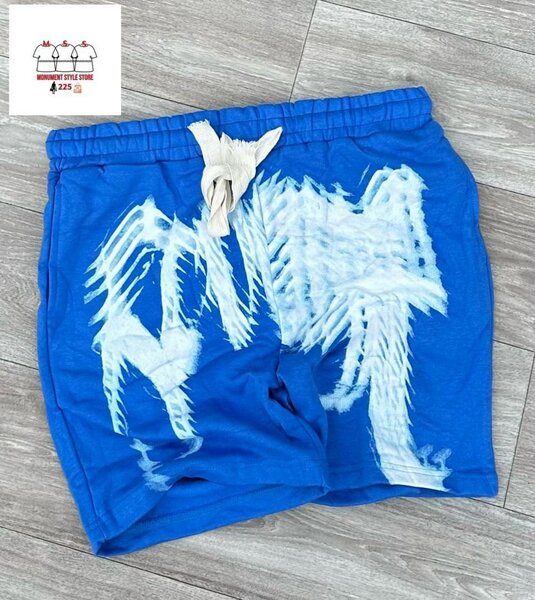 Shorts d'été tie-dye pour hommes