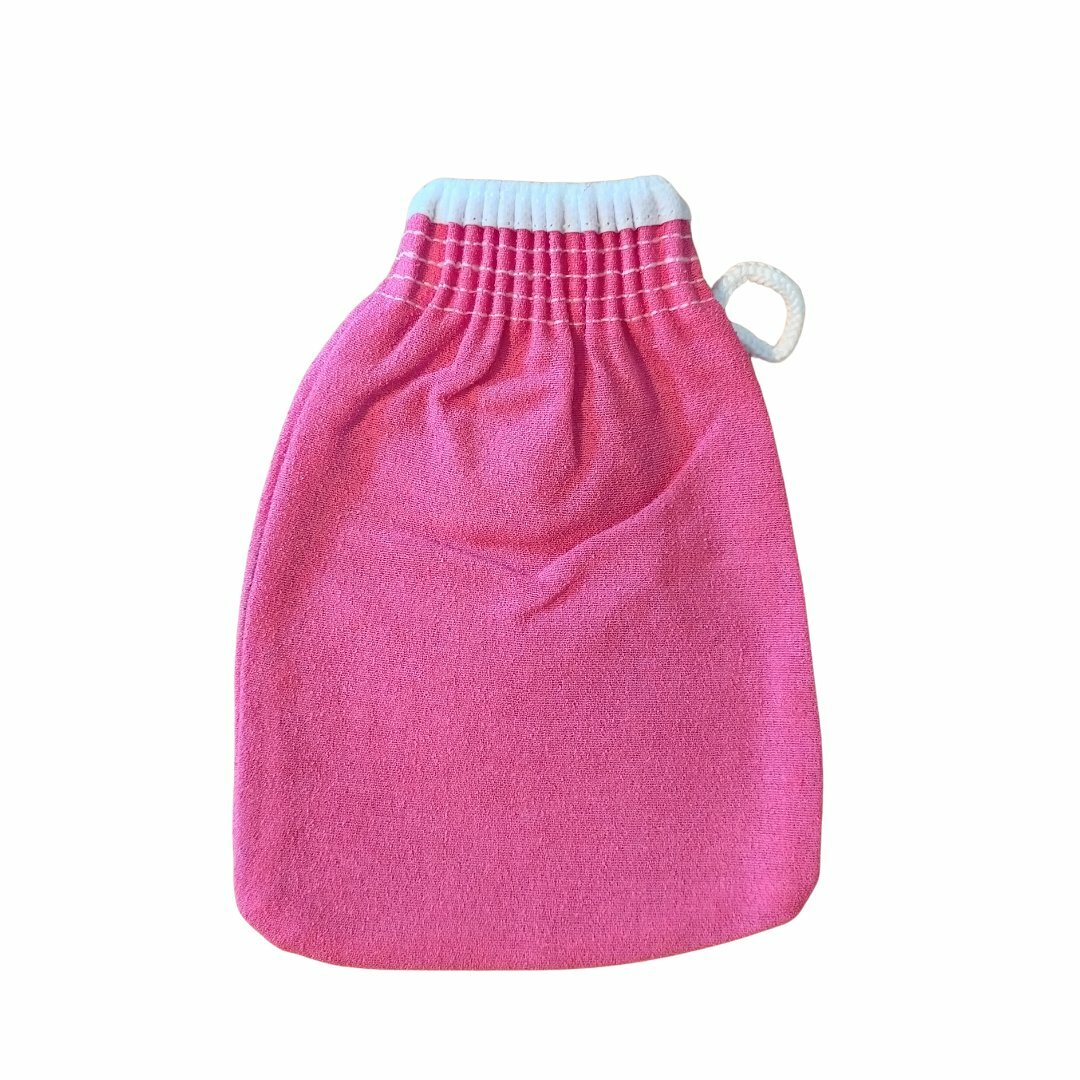 Gant de gommage exfoliant doux