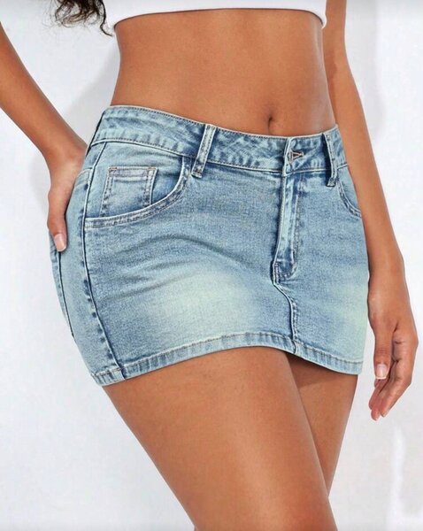 Jupe en jean femme tendance