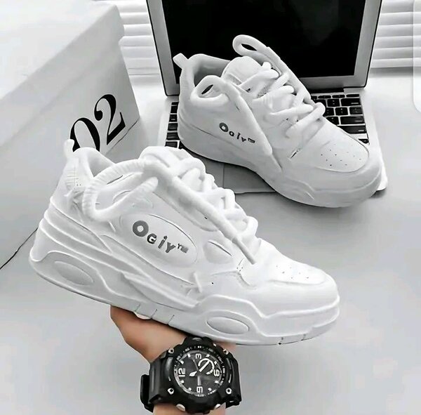 Baskets blanches tendance