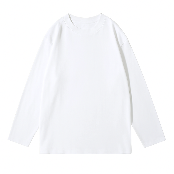 T-shirt à manches longues blanc