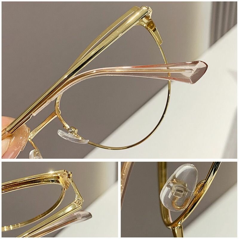 Cat Eye Polygonal Glasses