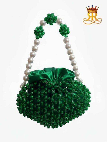 Sac perlés élégant