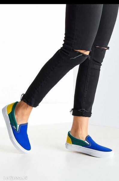 Sneakers Slip-On Multicolores