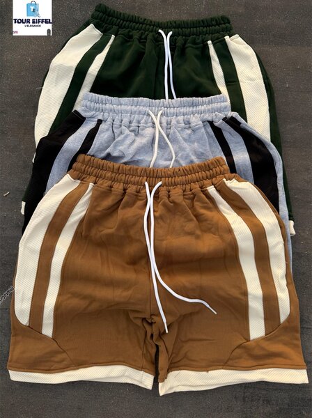 Shorts décontractés rayés