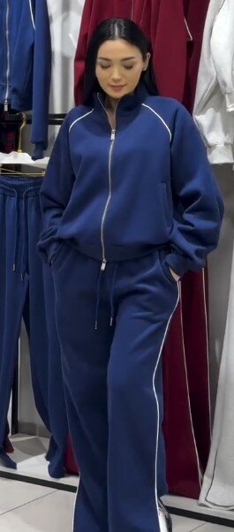 Костюм двойка синий