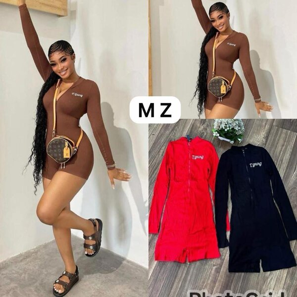 Combinaison Sport Zippée Femme