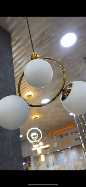Suspension moderne 3 globes