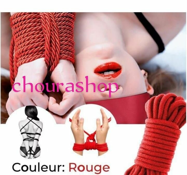 Corde Érotique Rouge Luxe