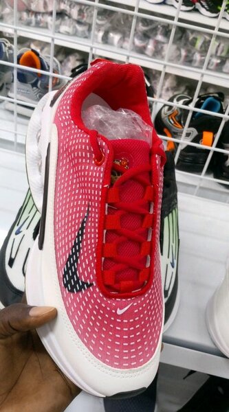 Chaussures de sport rouges unisexes