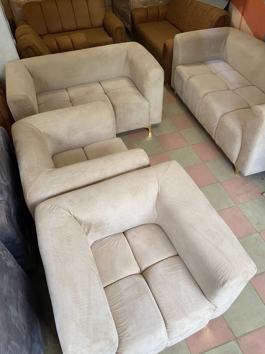 Canapé moderne en velours