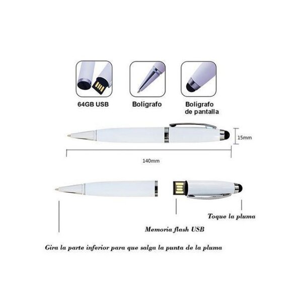 Stylo à bille _clé USB 128Go
