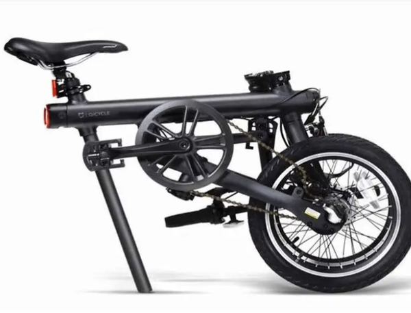 Vélo Électrique Pliable Noir