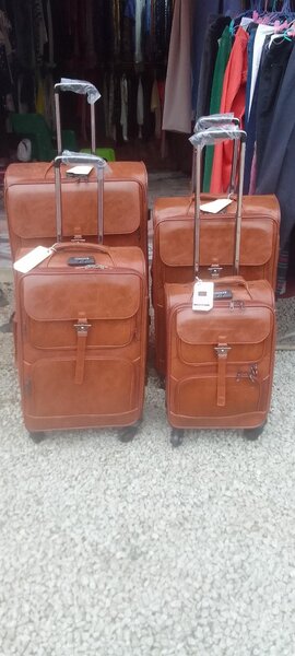 Set de Valises en Cuir Élégantes