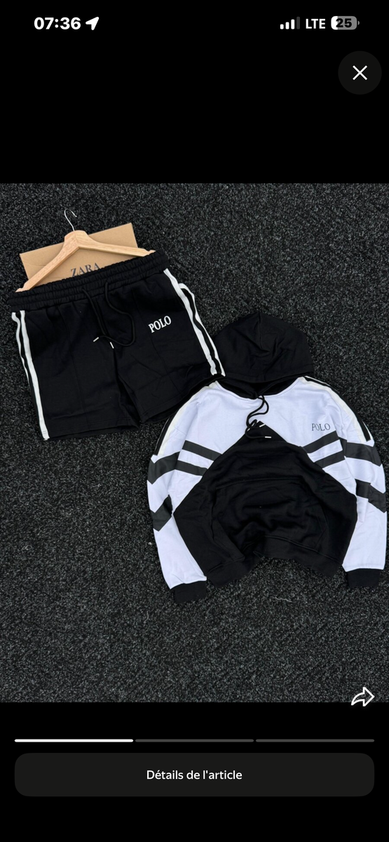 Ensemble sport coloré