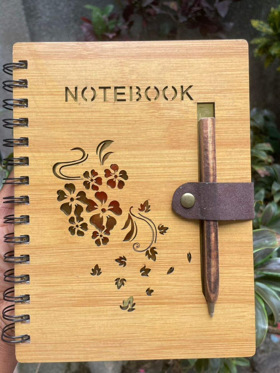 Carnet en bois éco-design