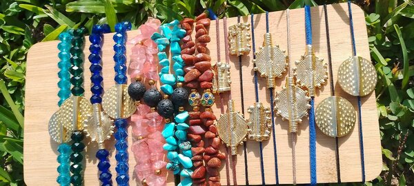 Bracelets en pierre précieuse