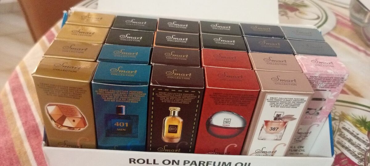 Coffret Huile Parfum Roll-On