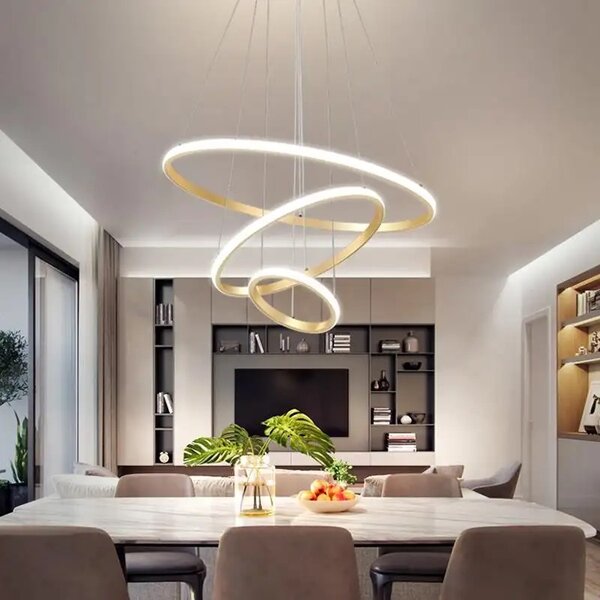 3 Rings Ceiling Light