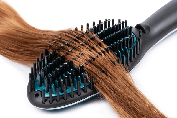 Brosse à cheveux avec miroir