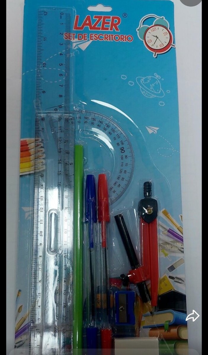 Ensemble géométrique 30cm