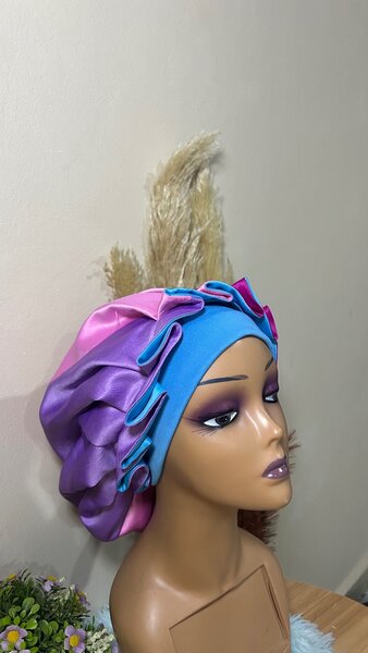 3in1 multicolored bonnet