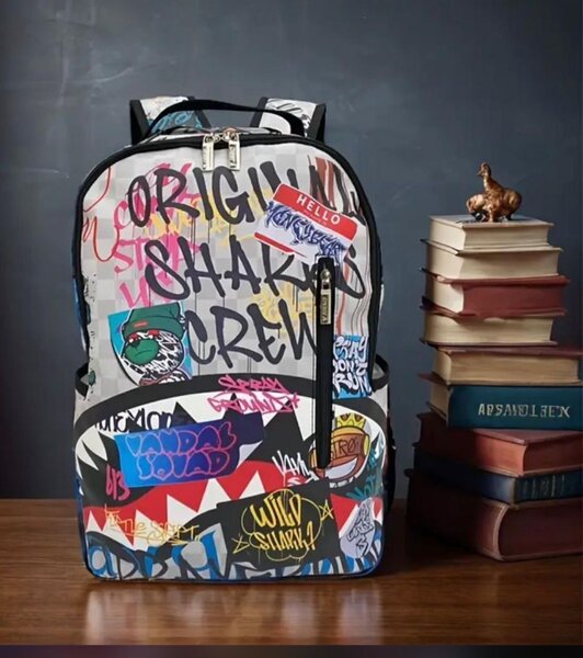 Sac à dos graffiti tendance