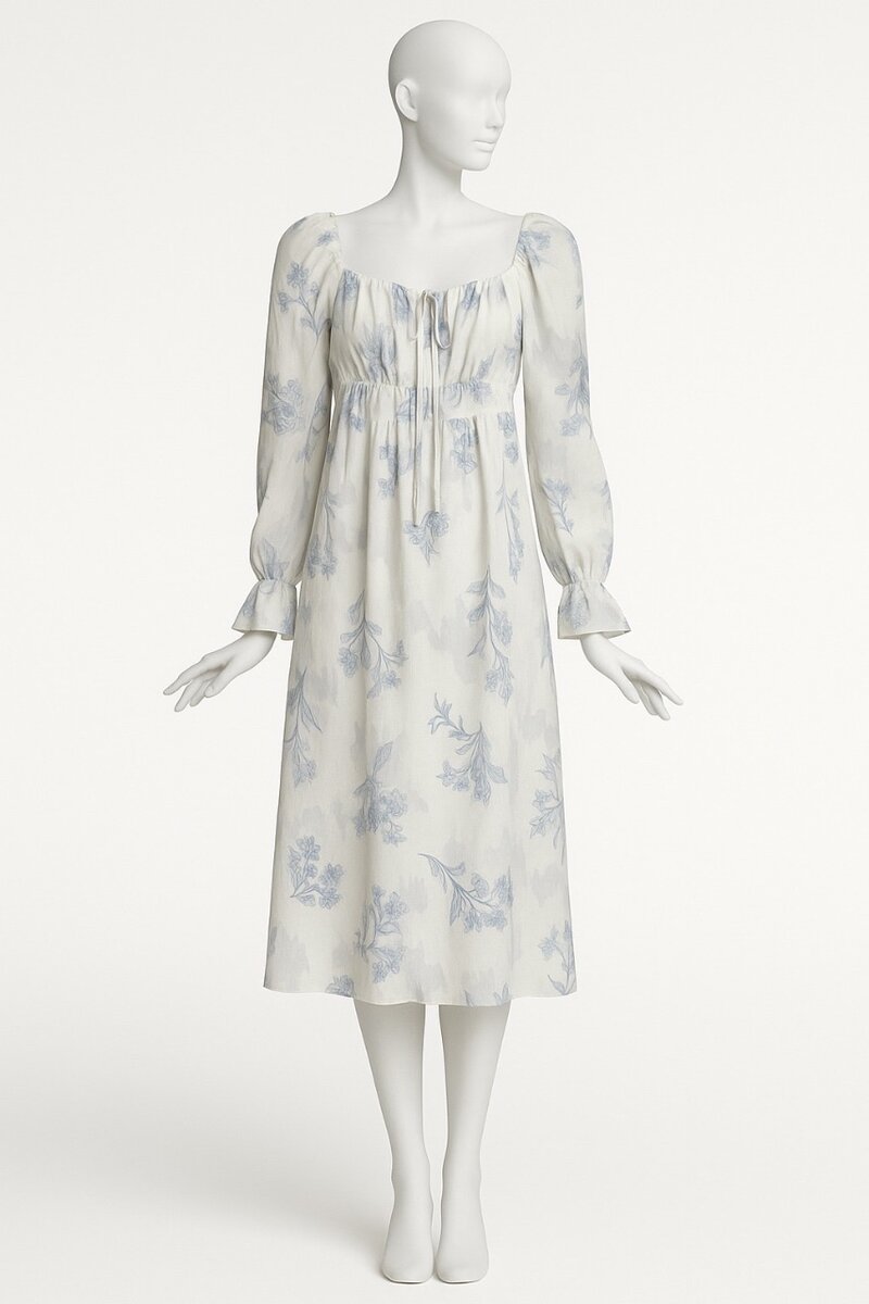 Летнее волшебное платье