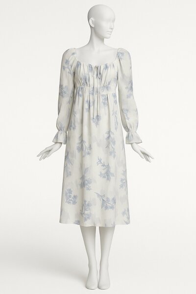 Летнее волшебное платье