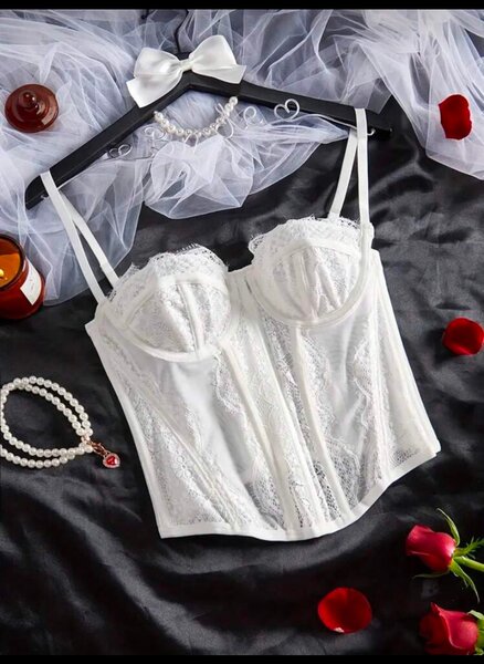 Corset blanc