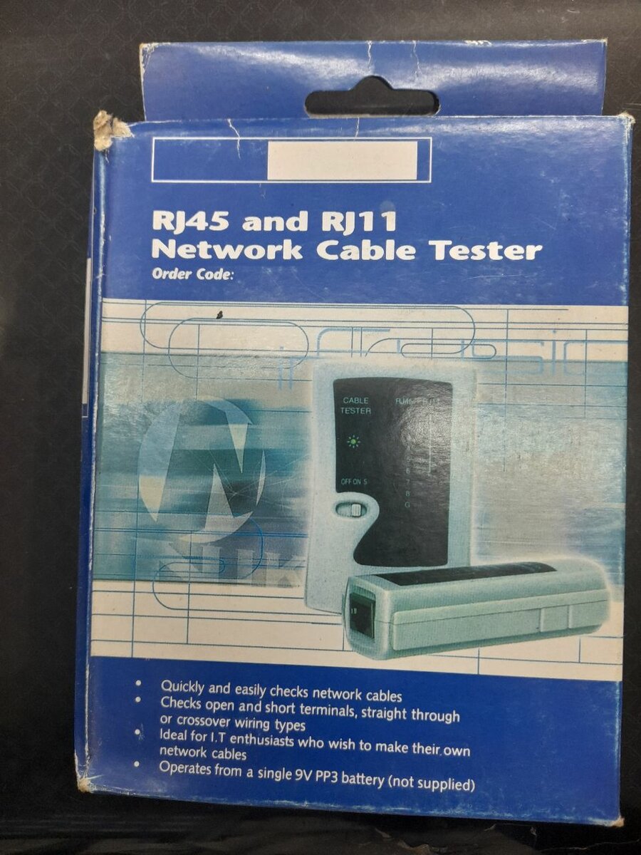 Testeur de câbles RJ45 RJ11