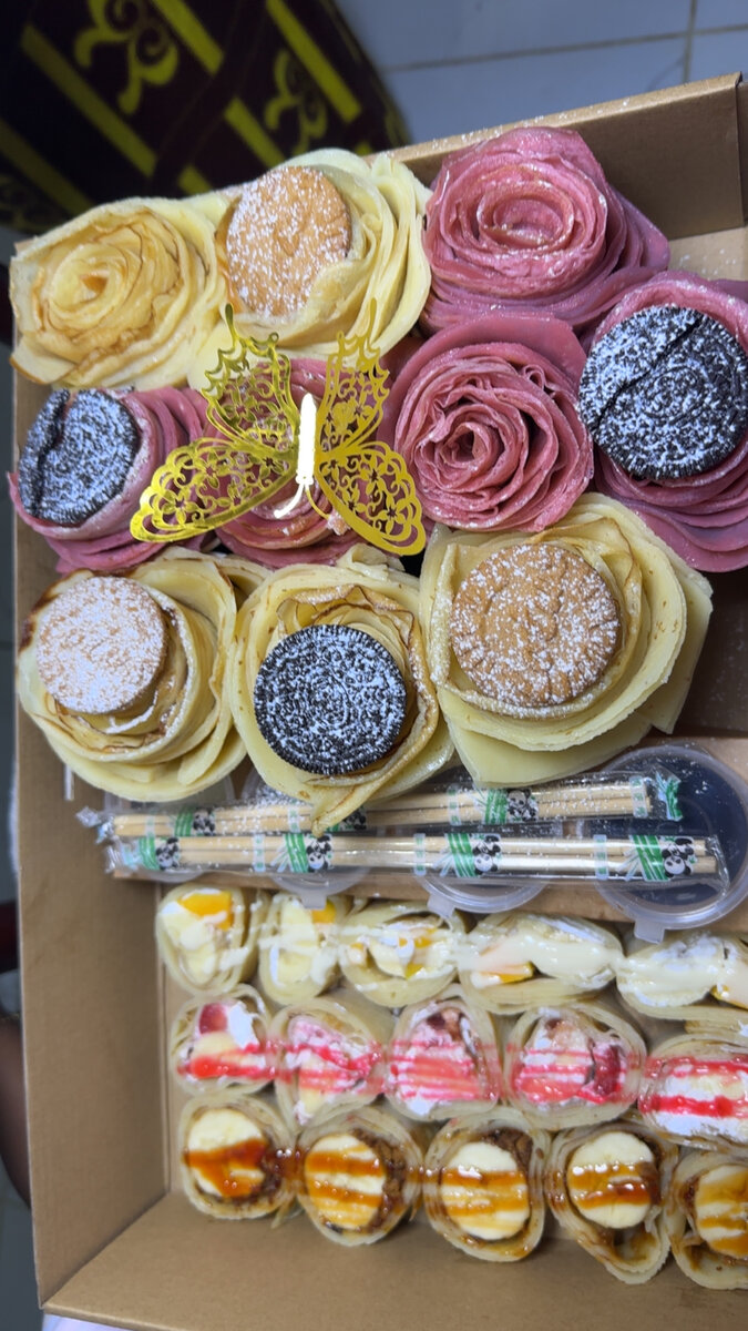 Assortiment de Crêpes Gourmandes