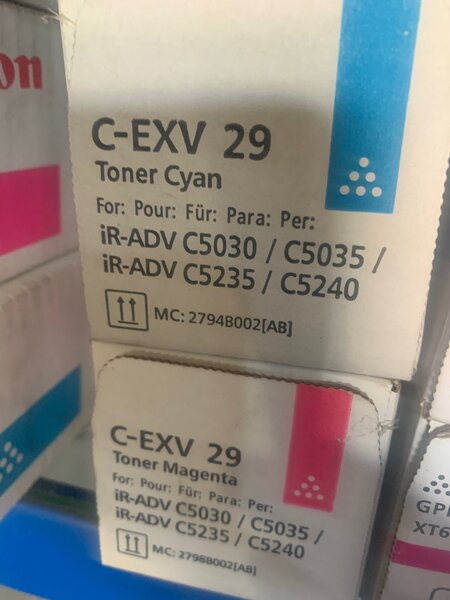 Canon C-Exv 29 Toner cartridge
