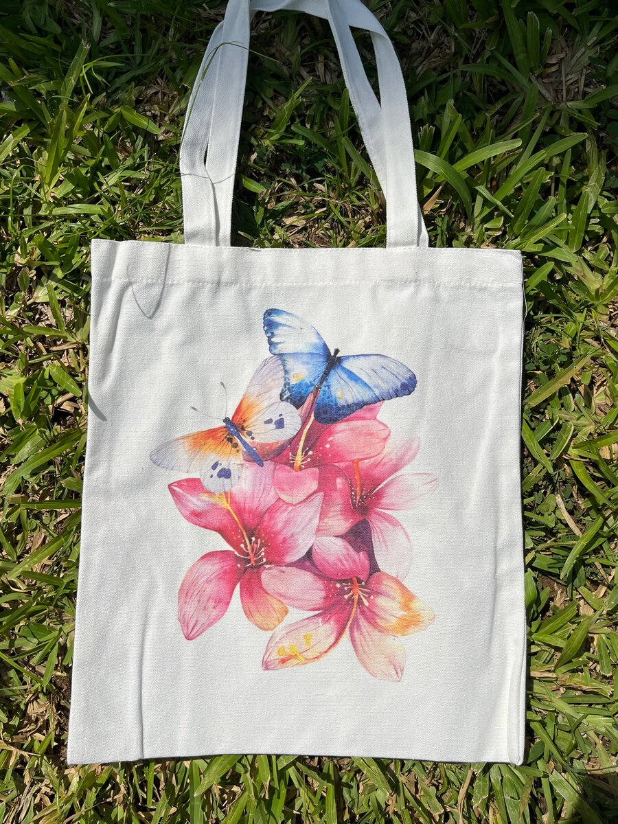 Tote Bags motif fleuris